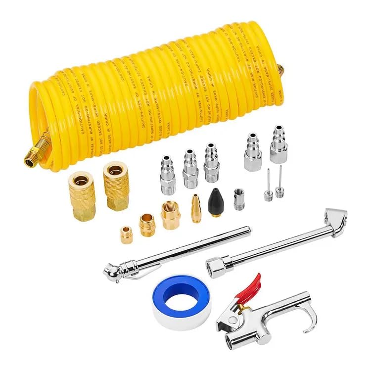 Air Compressor Starter Kit, 20-Piece (central pneumatic)