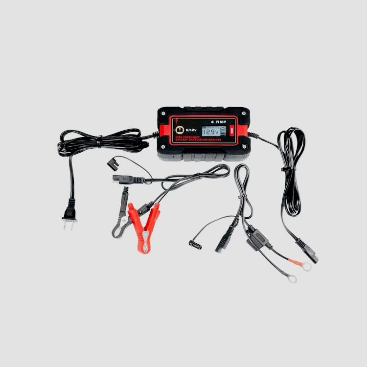 4 Amp Fully Automatic Microprocessor-Controlled Battery Charger/Maintainer