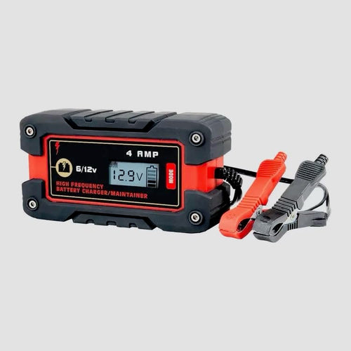 4 Amp Fully Automatic Microprocessor-Controlled Battery Charger/Maintainer