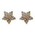 925 Sterling Silver Star Small Stud Earrings