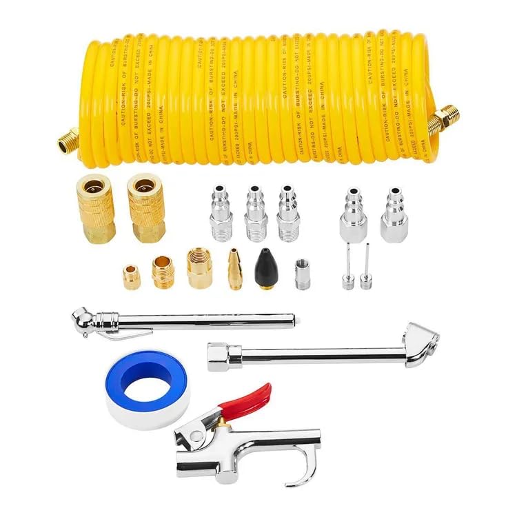 Air Compressor Starter Kit, 20-Piece (central pneumatic)