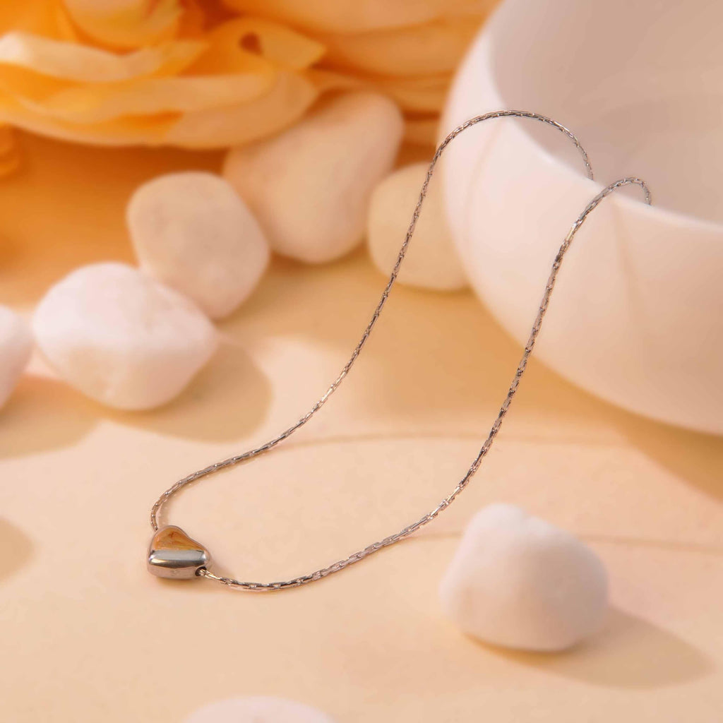 Ion Plating (IP) 18K Gold Plated Heart Shape 304 Stainless Steel Classic Style Waterproof Non Tarnish Jewelry Set